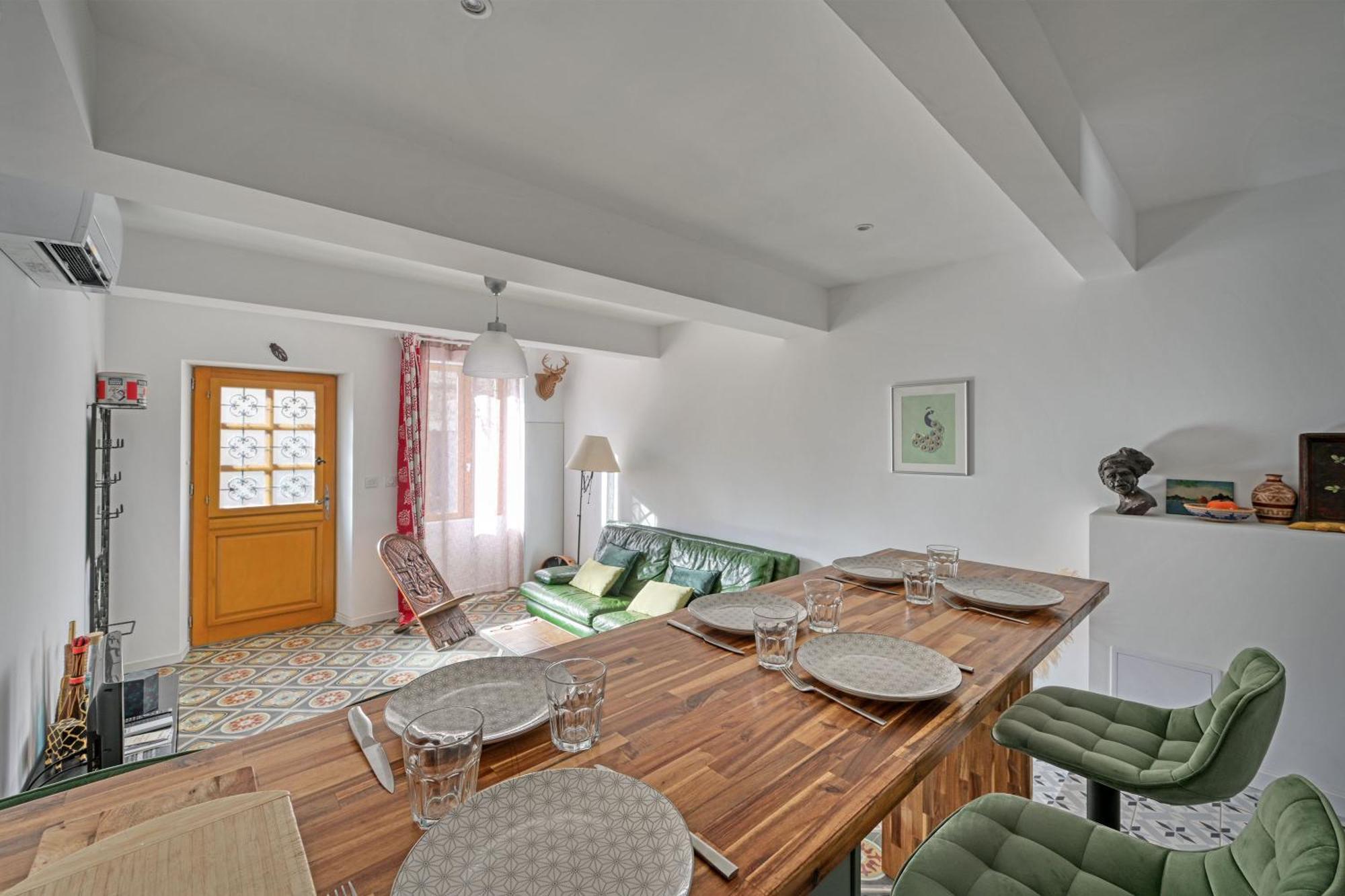 La Cigale - Vieux Village - Charmante Maisonnette Climatisee Avec Jardin Villeneuve-lès-Avignon Exterior photo